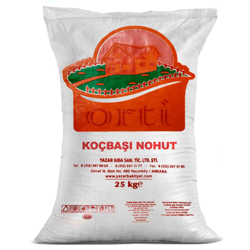 Orti Koçbaşı Nohut 25 Kg